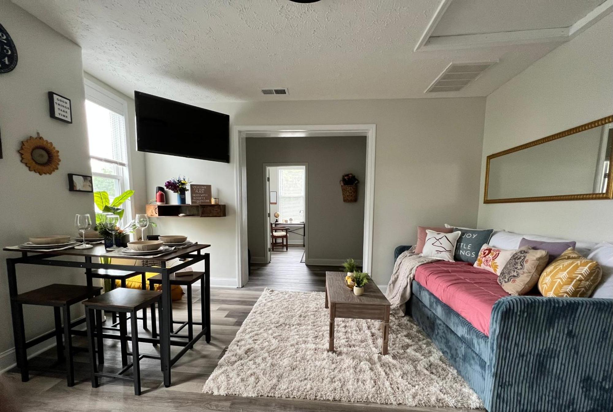 2 Lofts Downtown Louisville One Theater Room Luaran gambar